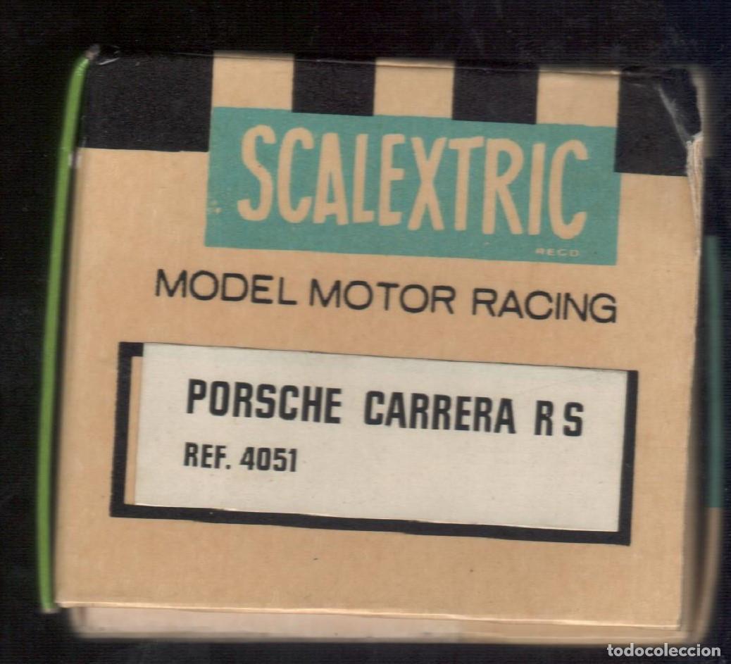 Scalextric: SCALEXTRIC caja vacia de Porche carrera RS Muy bien conservada