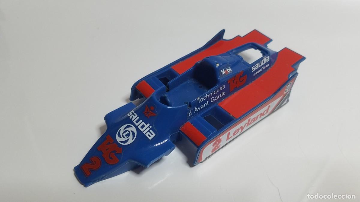 Scalextric: SLOT SCALEXTRIC EXIN DESGUACE CARROCER&Iacute;A AZUL WILLIAMS FW 07 REF. 4068
