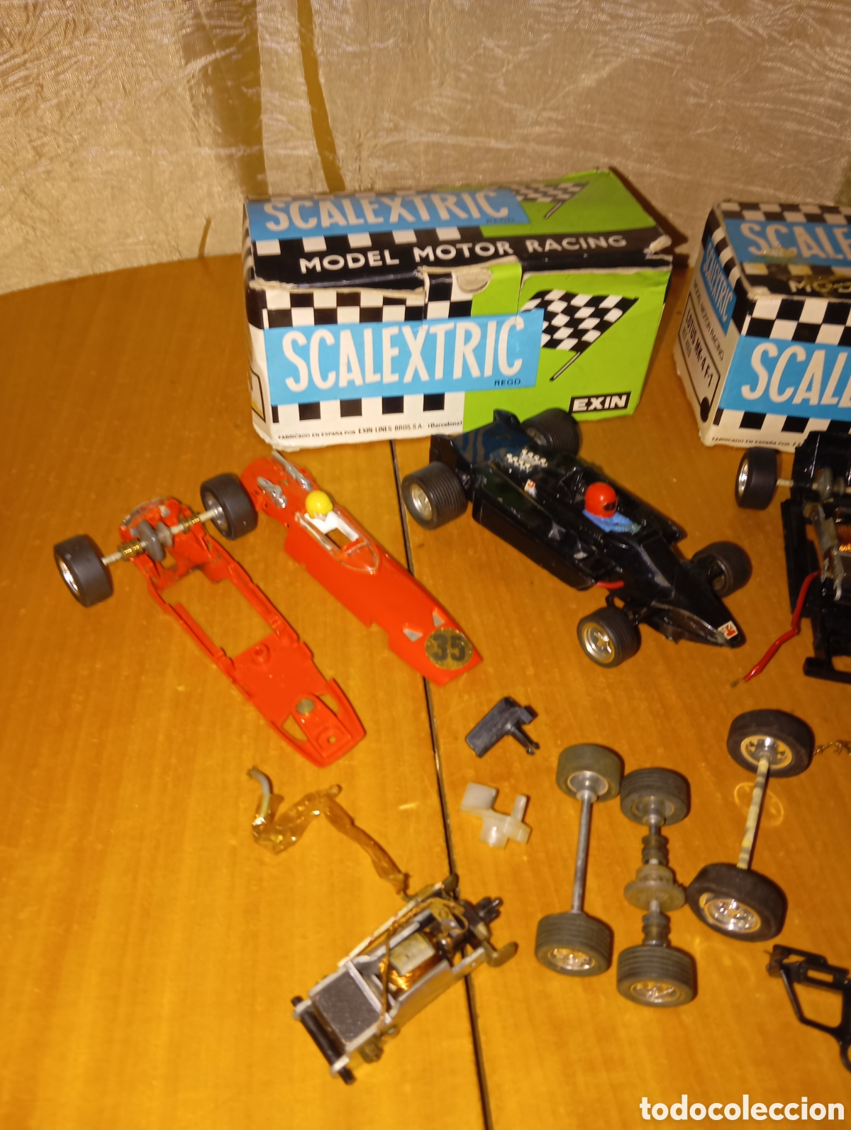 Scalextric: Scalextric Exin piezas lote - Foto 2