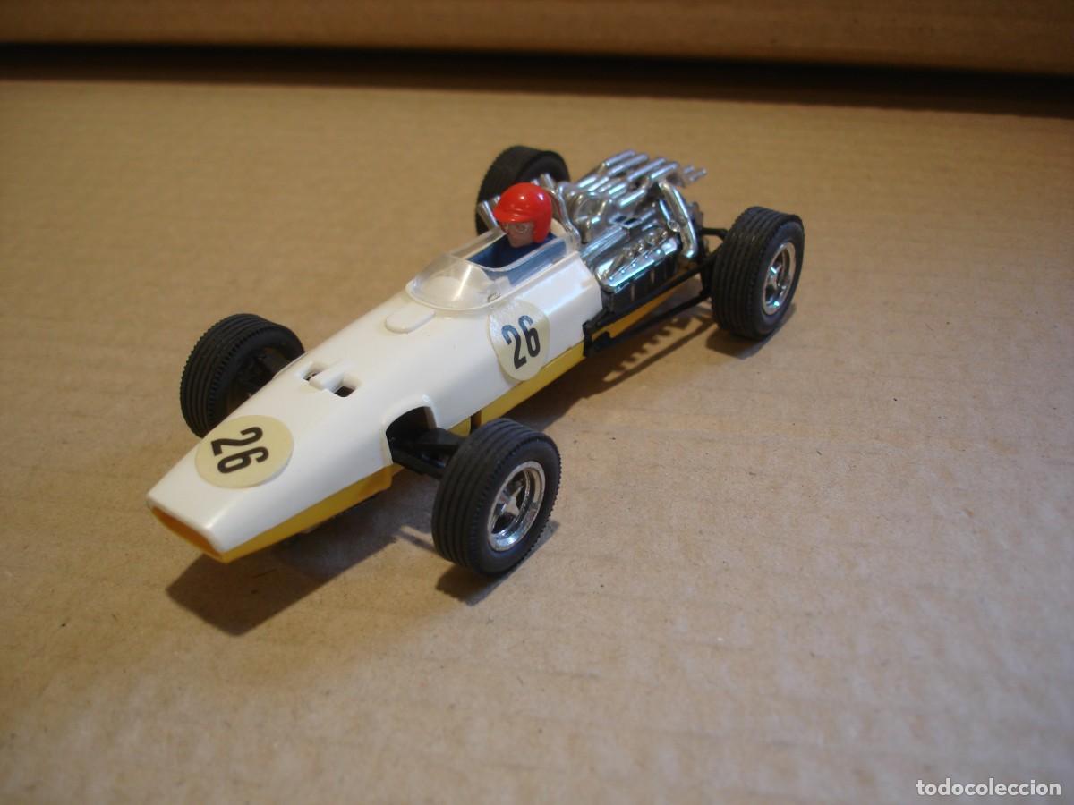 Scalextric: EXIN HONDA 2&ordf; BLANCO AMARILLO REF C-36