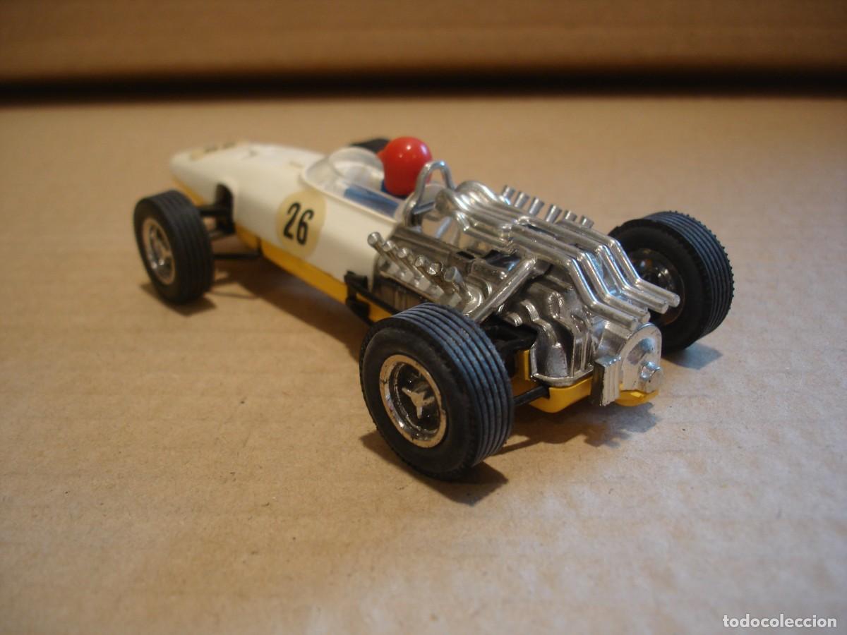 Scalextric: EXIN HONDA 2&ordf; BLANCO AMARILLO REF C-36 - Foto 5