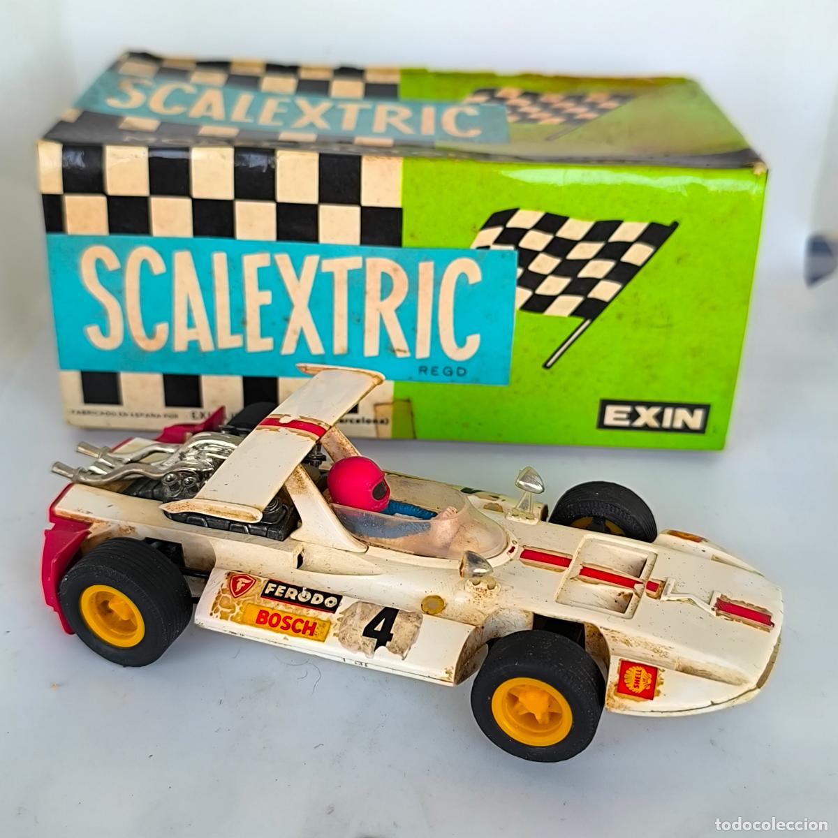 Scalextric: SCALEXTRIC SIGMA REF. 4047 MOTOR RACING EXIN BLANCO - Foto 2