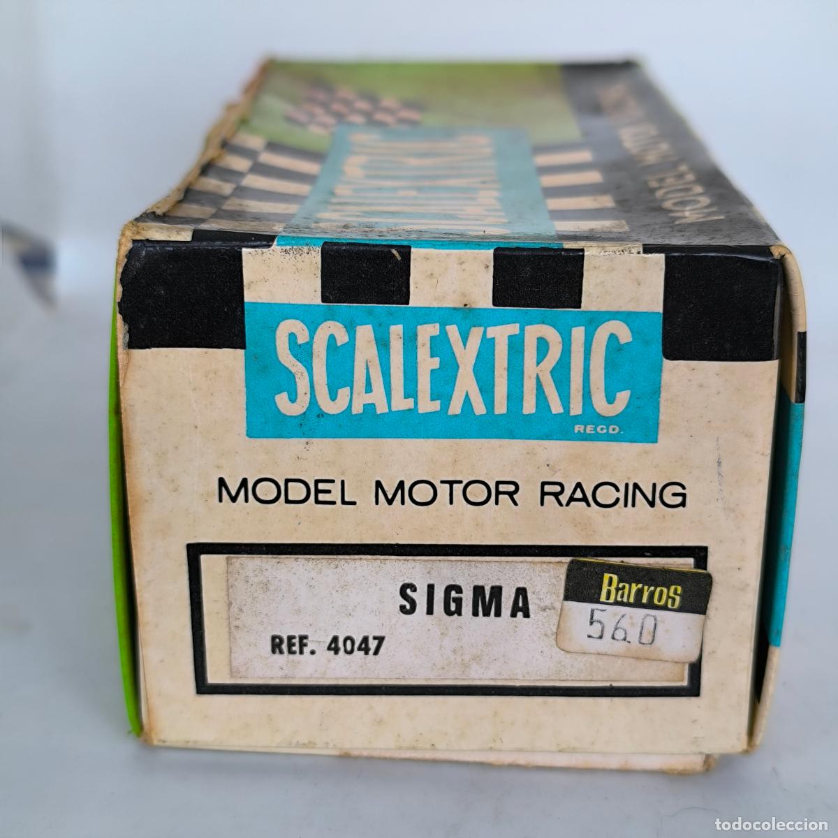 Scalextric: SCALEXTRIC SIGMA REF. 4047 MOTOR RACING EXIN BLANCO - Foto 15
