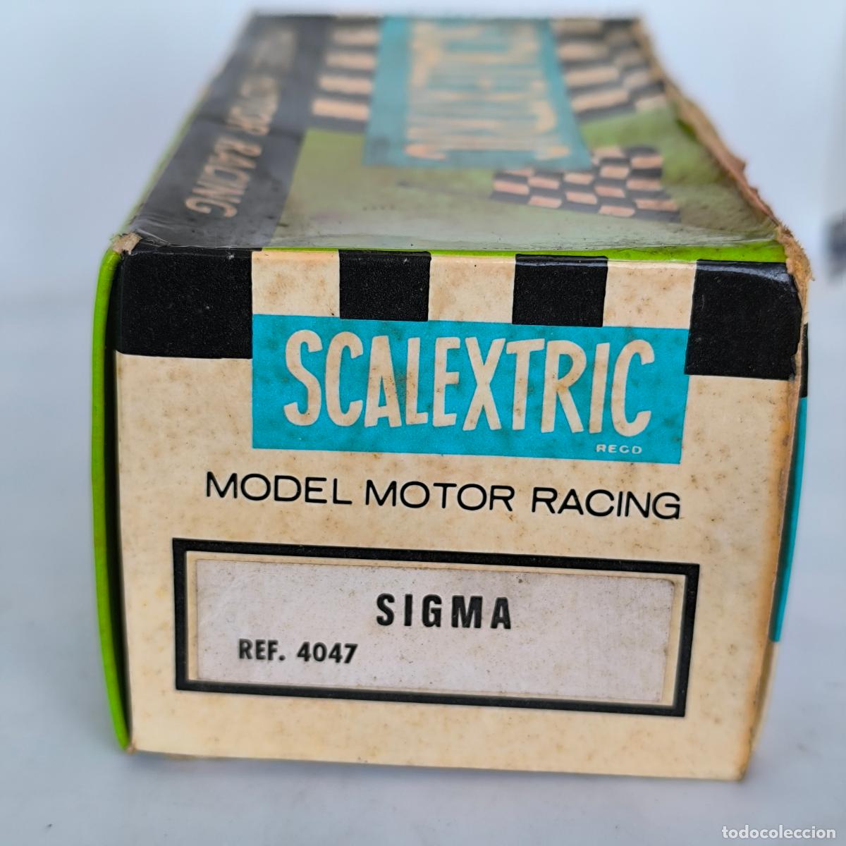Scalextric: SCALEXTRIC SIGMA REF. 4047 MOTOR RACING EXIN BLANCO - Foto 17