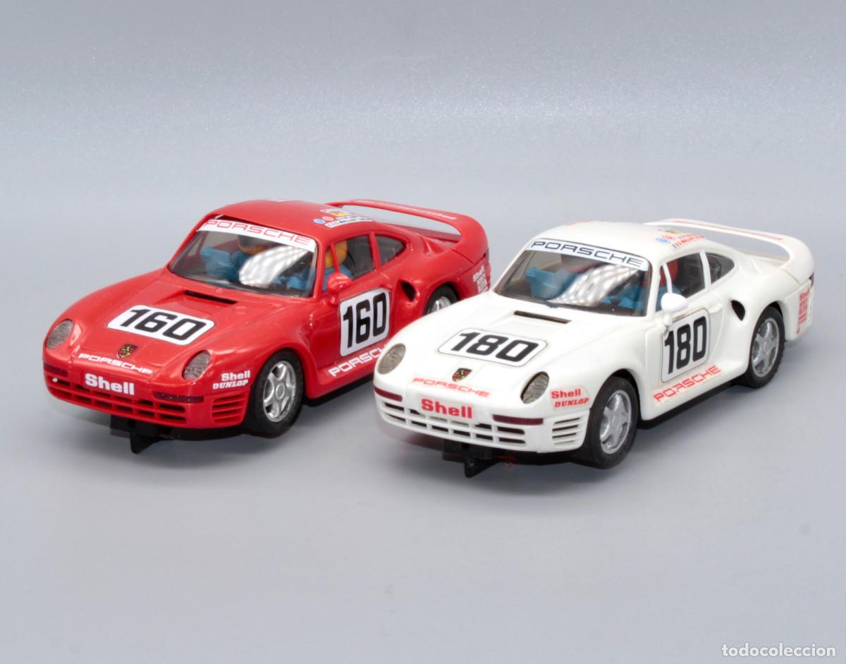 Scalextric: Lote 2 Porsche 959 Exin Scalextric