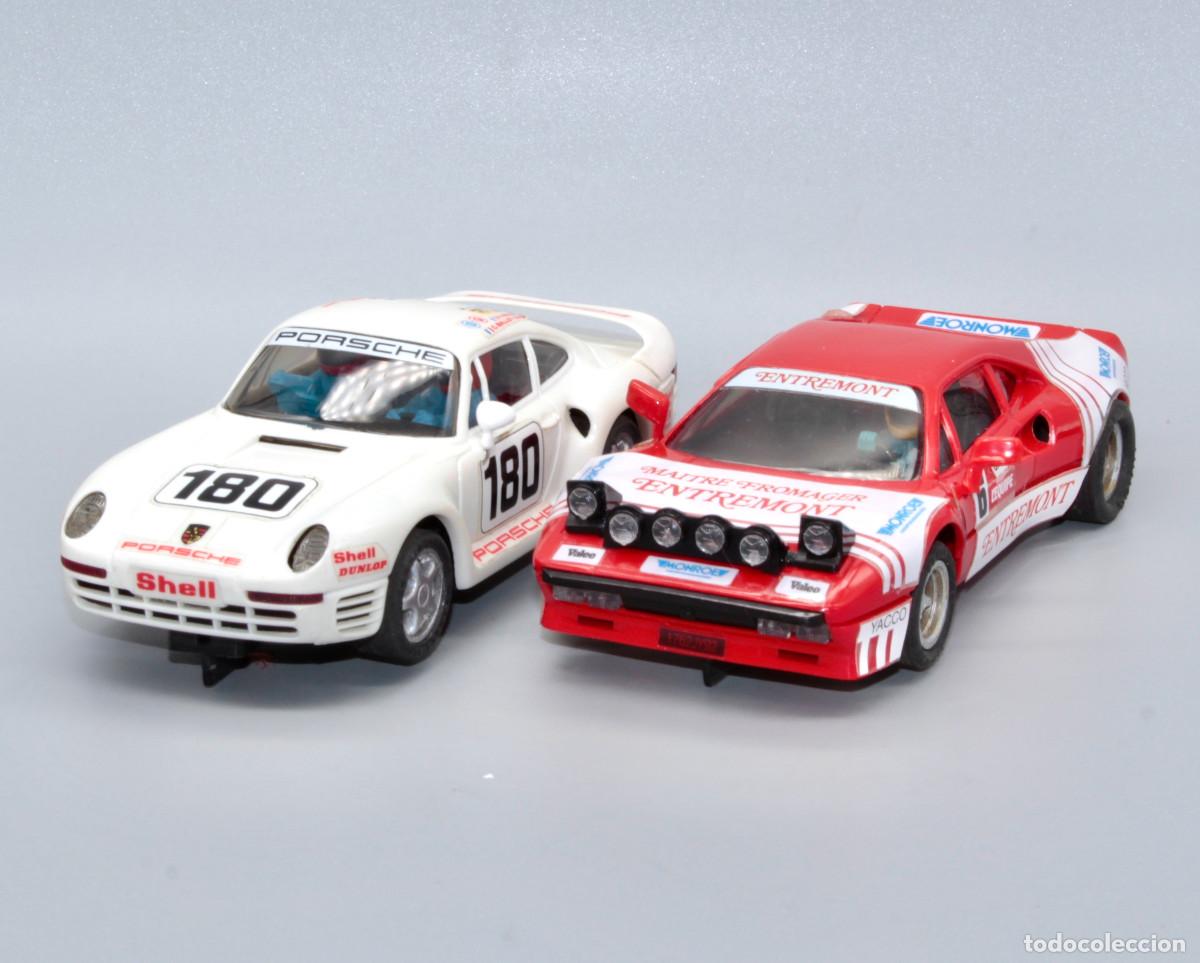 Scalextric: Lote Porsche 959 + Ferrari GTO Scalextric Exin