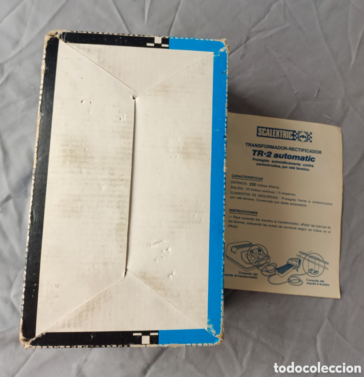 Scalextric: Caja y instrucciones transformador TR2 scalextric exin - Foto 4