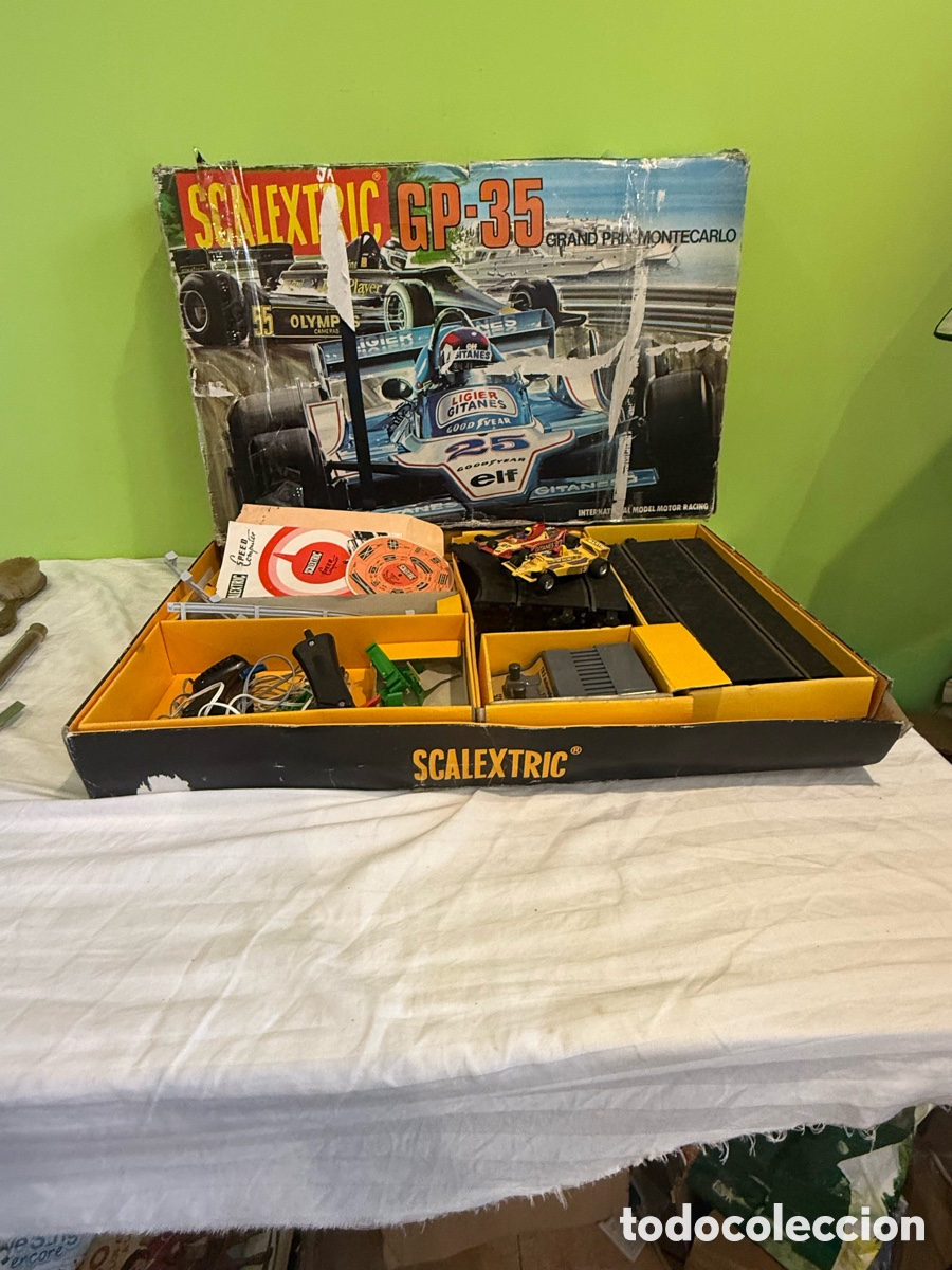 Scalextric: SCALEXTRIC EXIN GP-35 GRAND PRIX MONTECARLO &ndash; 2 COCHES &ndash; A&Ntilde;OS 70-80