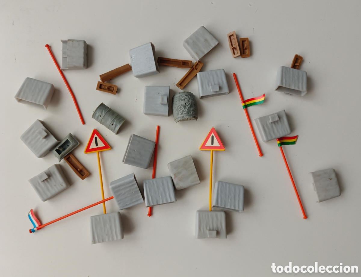 Scalextric: Lote se&ntilde;ales y obstaculos sts , raid 4x4 scalextric exin