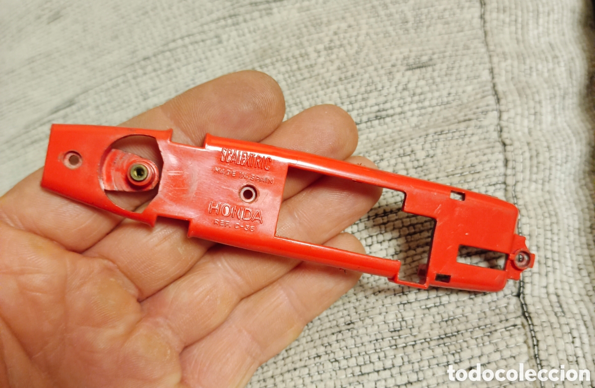 Scalextric: Chasis honda rojo 1a serie scalextric exin