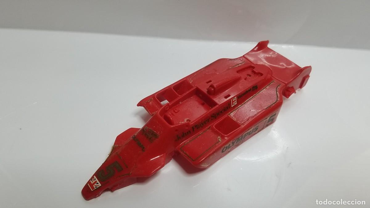Scalextric: SLOT SCALEXTRIC EXIN DESGUACE CARROCERIA ROJA LOTUS JPS MK4 REF. 4059