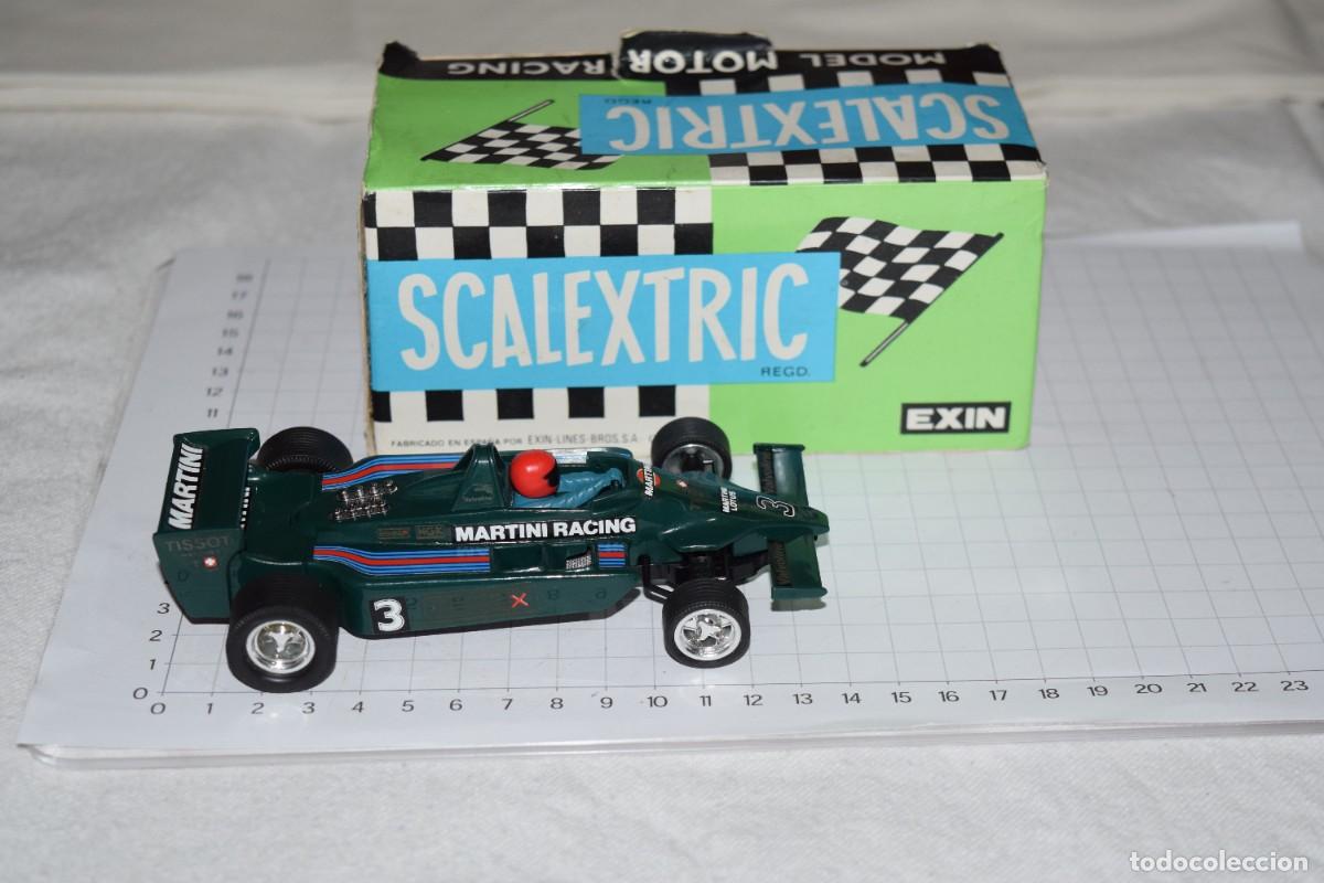Scalextric: SCALEXTRIC EXIN original / LOTUS JPS MK4 - F1 - Ref 4059 / Color VERDE, caja - Made In Spain &iexcl;MIRA!