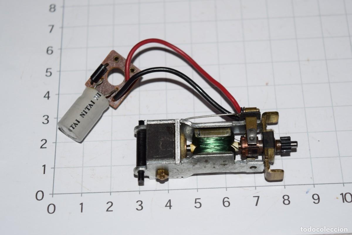 Scalextric: SCALEXTRIC EXIN - Motor SRS - 1&ordf; Serie - Bobinado inducido, color verde - Completo, muy buen estado