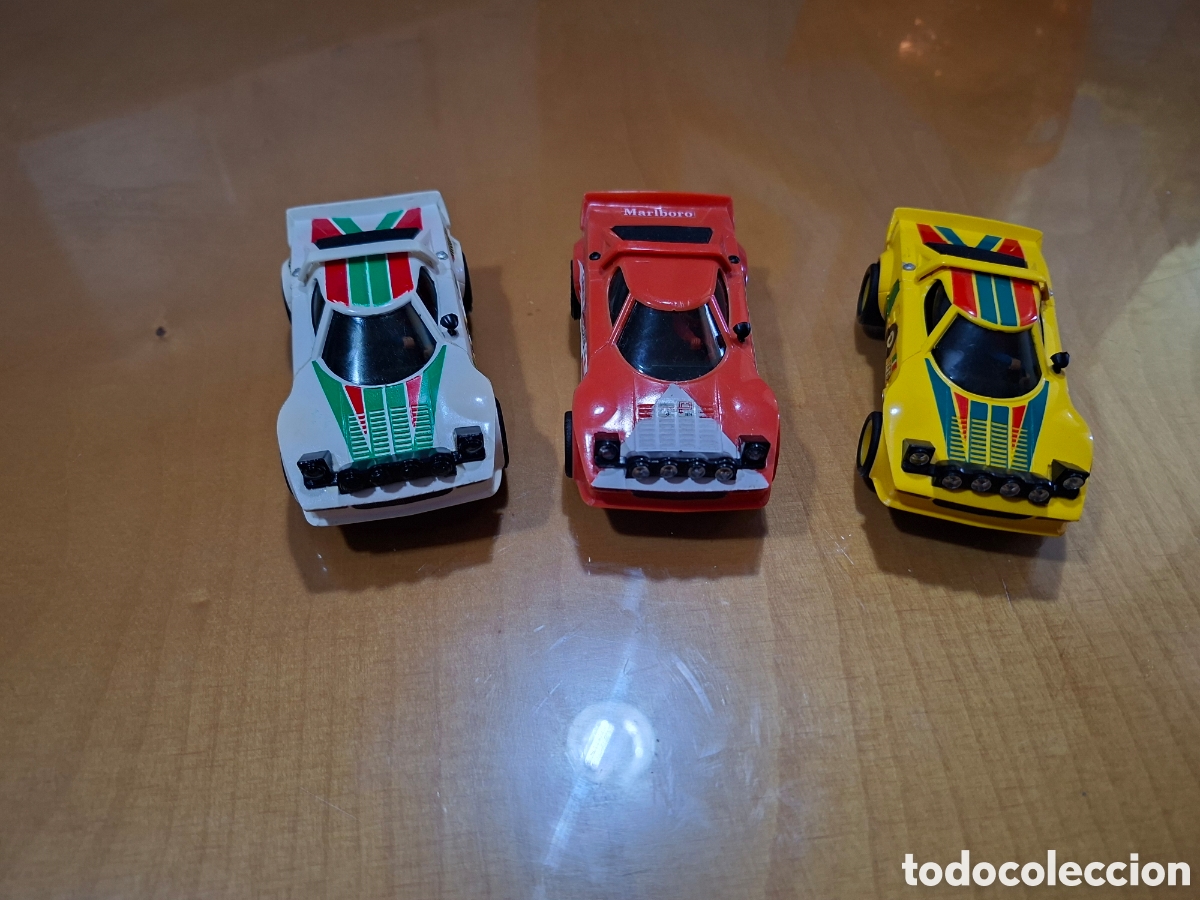 Scalextric: 3 scalextric lancia stratos exin
