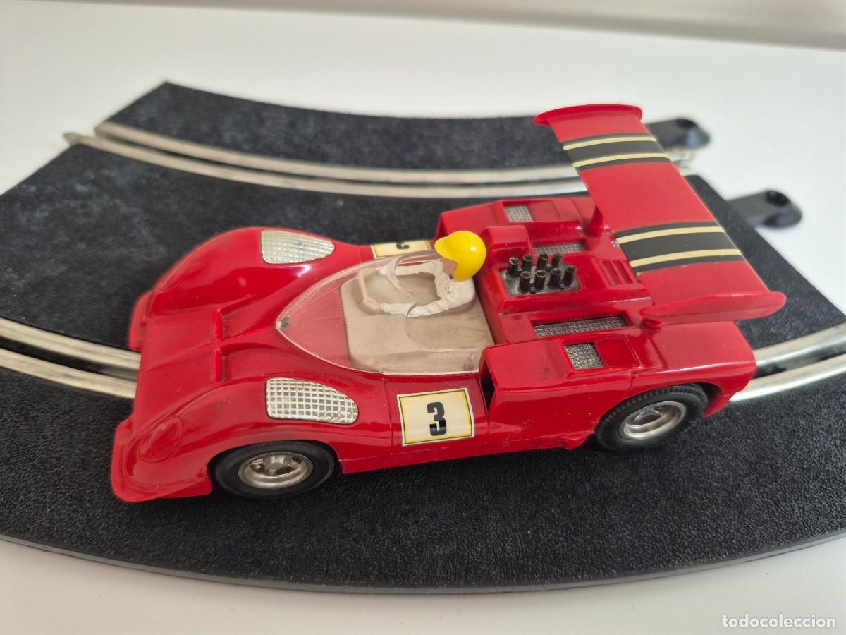 Scalextric: SCALEXTRIC COCHE CHAPARRAL GT EXIN COLOR ROJO OSCURO REF C40 SCX SLOT MODEL MICROMUNDO