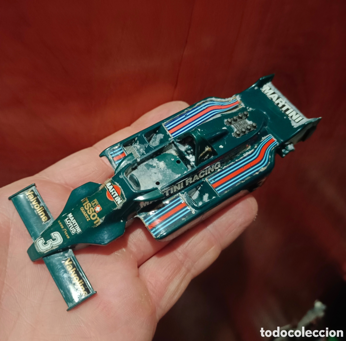 Scalextric: Carroceria verde lotus JPS scalextric exin