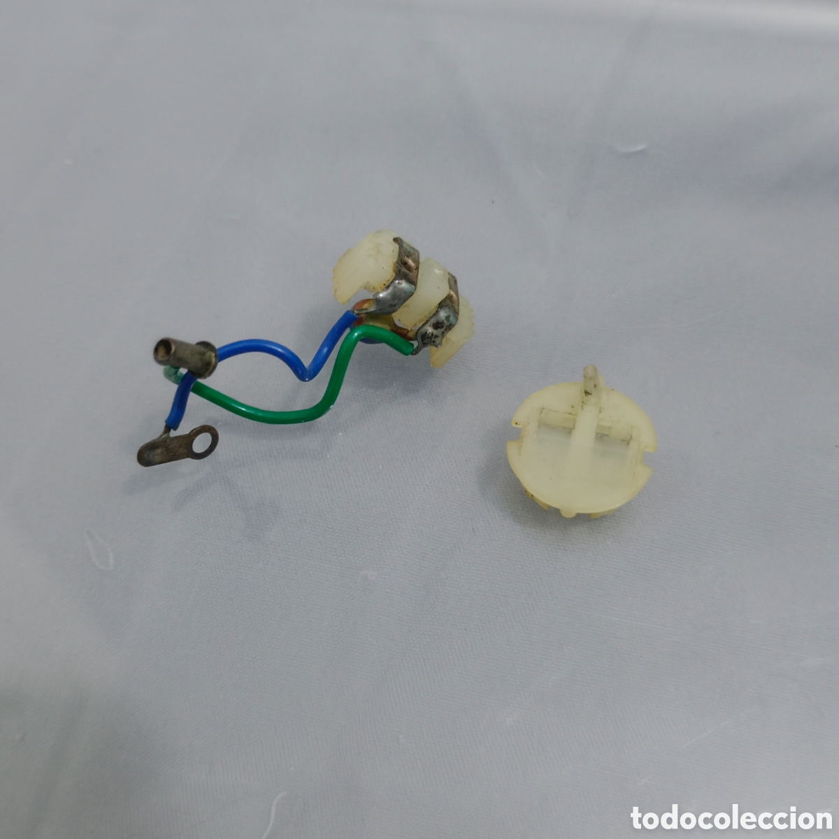 Scalextric: Guia y soporte con cables cooper , ferrari 156 scalextric exin