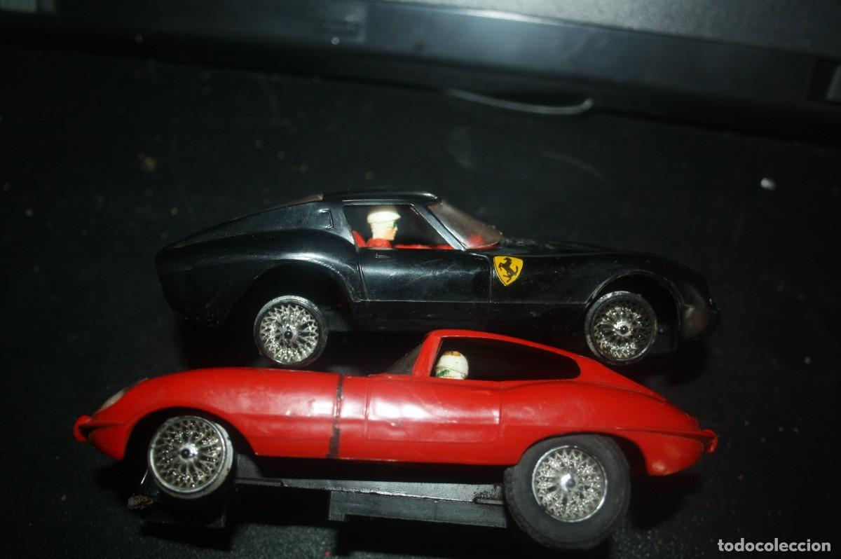 Scalextric: SCALEXTRIC /&iquest;STROMBECKER? -- JAGUAR Y FERRARI - Foto 6