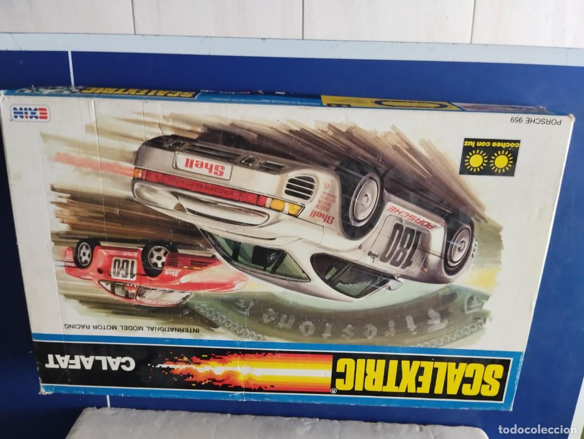 Scalextric: SOLO LA TAPA SUPERIOR DE LA CAJA SCALEXTRIX 959 EN BUEN ESTADO