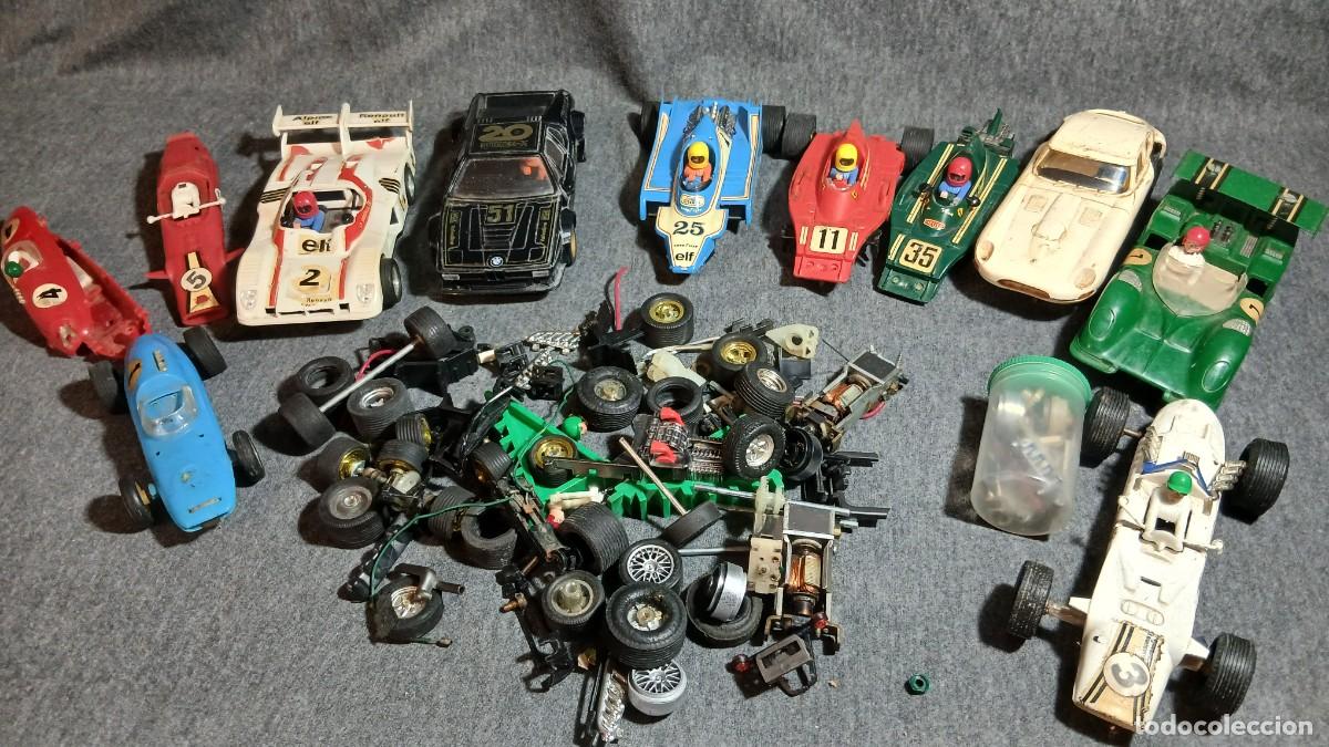 Scalextric: LOTE DESGUACE RESTAURACION SCALEXTRIC EXIN 4