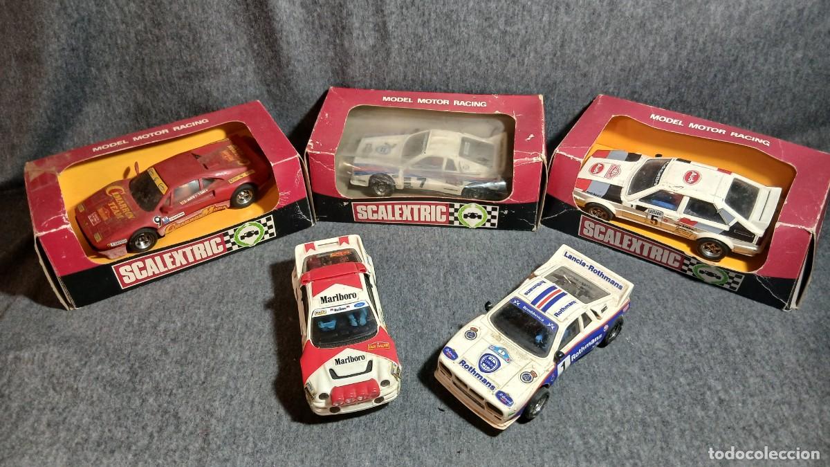Scalextric: LOTE DESGUACE RESTAURACION SCALEXTRIC EXIN 5