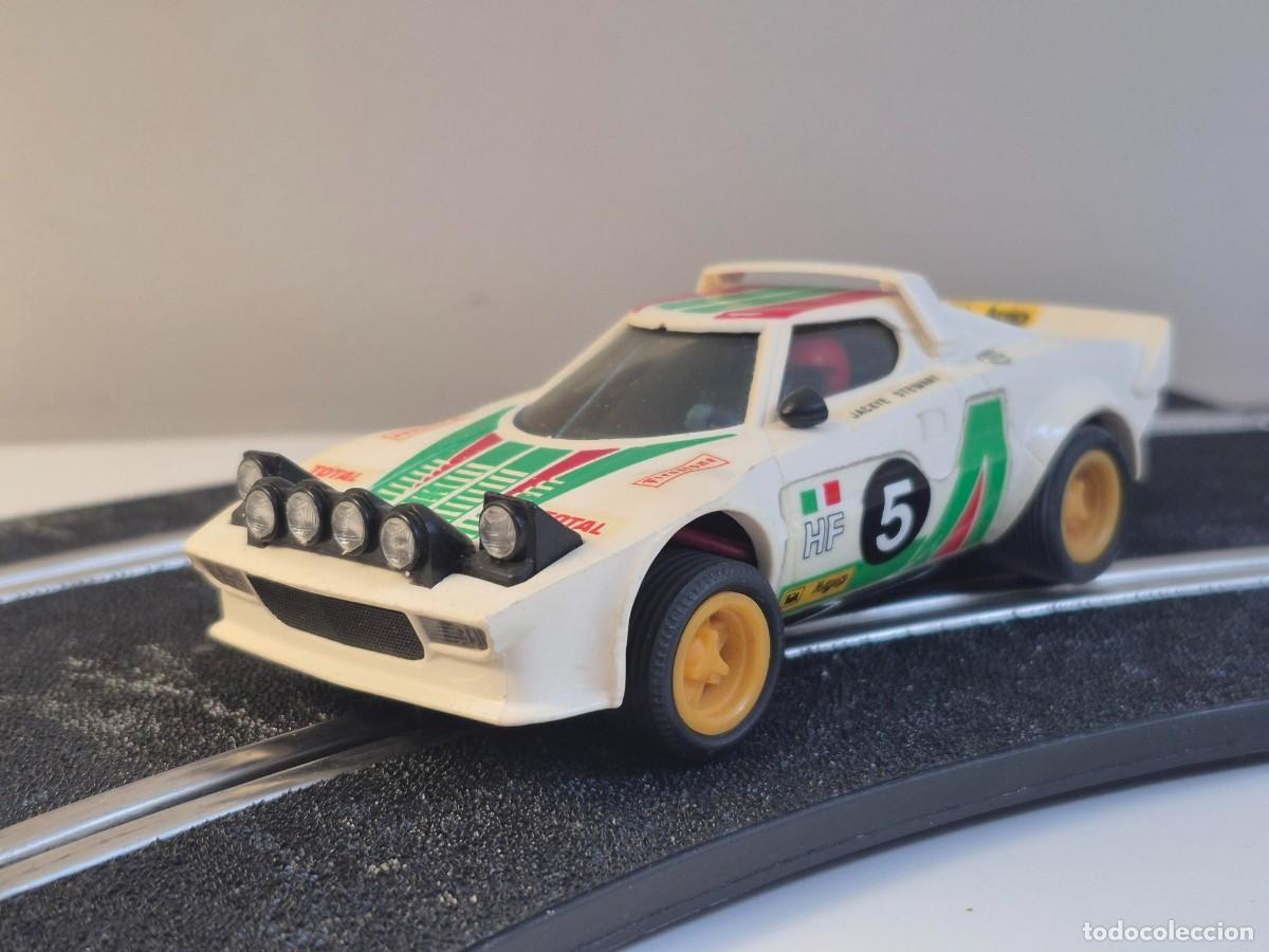 Scalextric: SCALEXTRIC EXIN ORIGINAL LANCIA STRATOS BLANCO #5 COMPLETO Y EN PERFECTO ESTADO SLOT