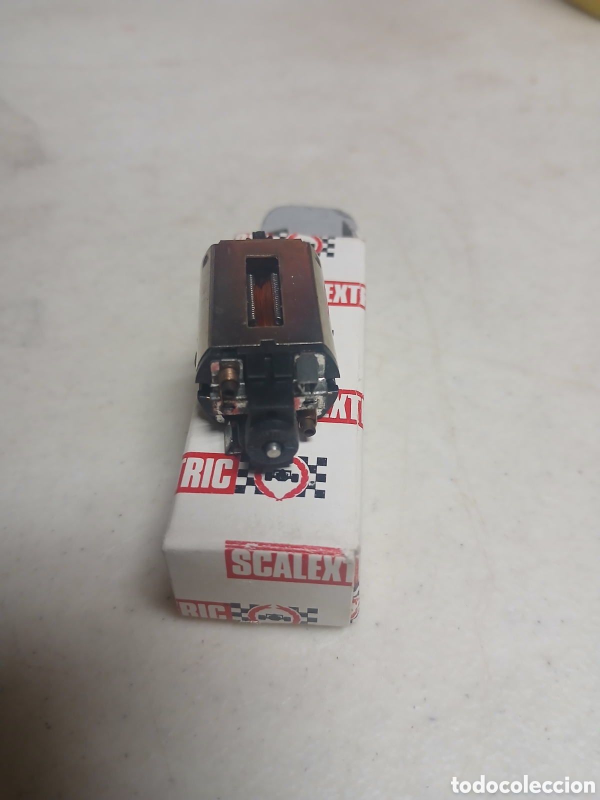 Scalextric: Scalextric exin motor rx2 ref-5002 pi&ntilde;on negro nuevo - Foto 5