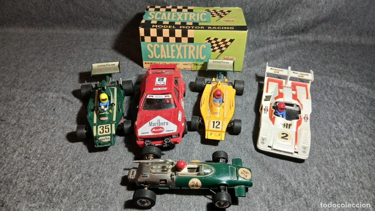 Scalextric: LOTE DESGUACE RESTAURACION SCALEXTRIC EXIN 8