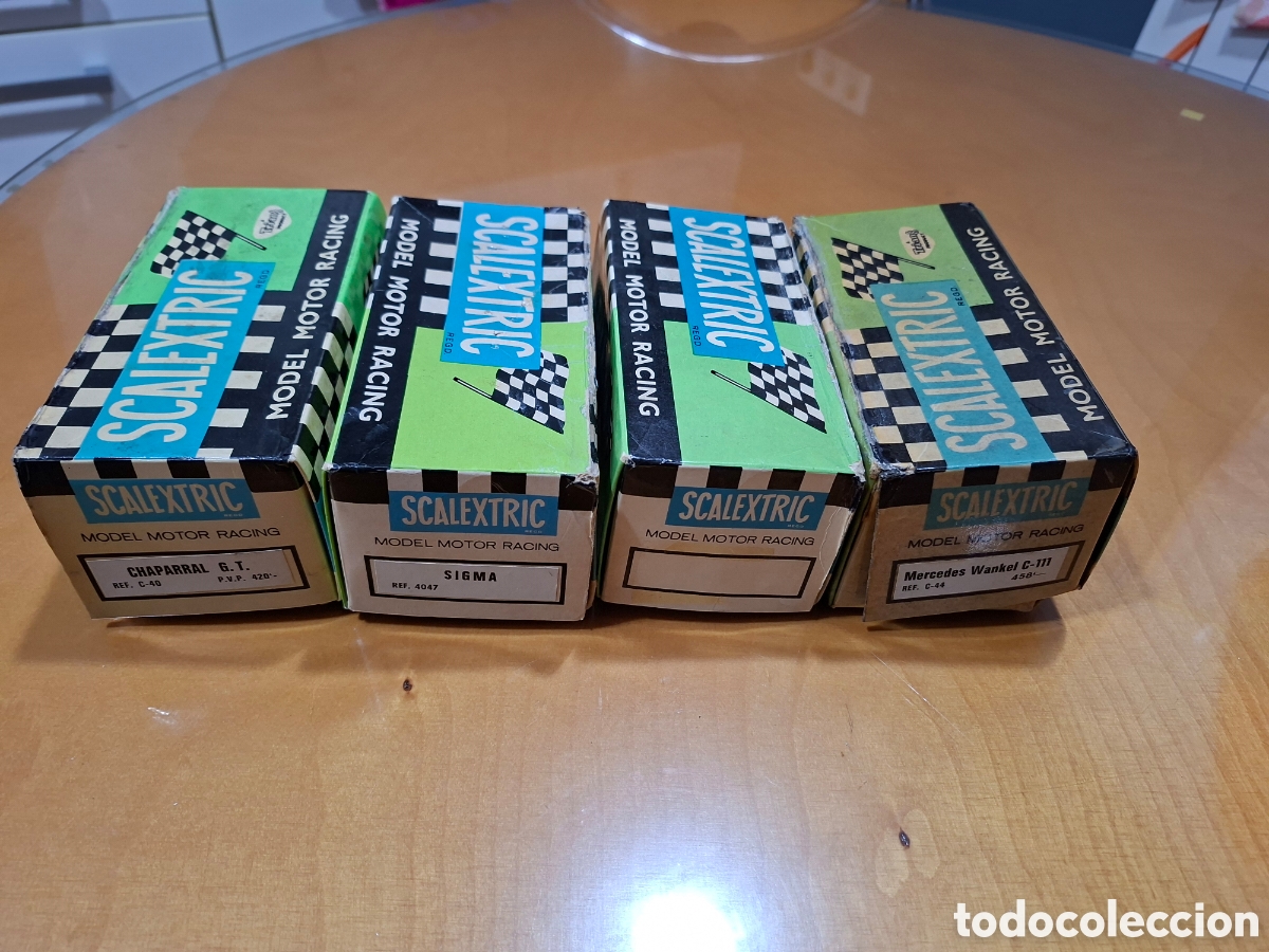 Scalextric: 4 cajas scalextric exin - Foto 2