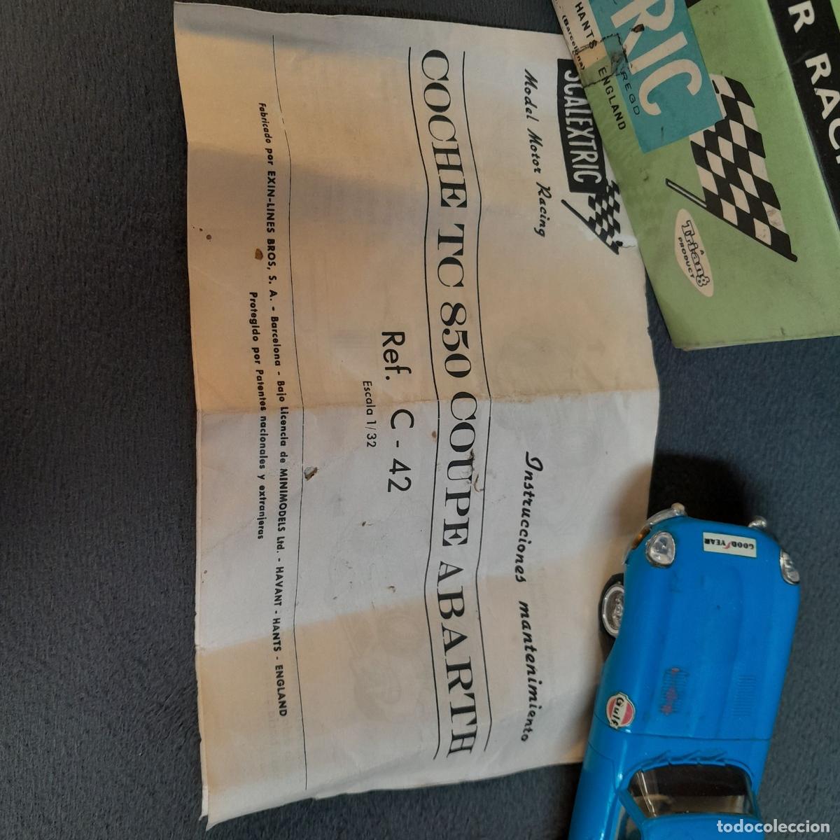 Scalextric: 249. COCHE SCALEXTRIC JAGUAR E REF. C-34 AZUL. EXIN. 1968 - Foto 2