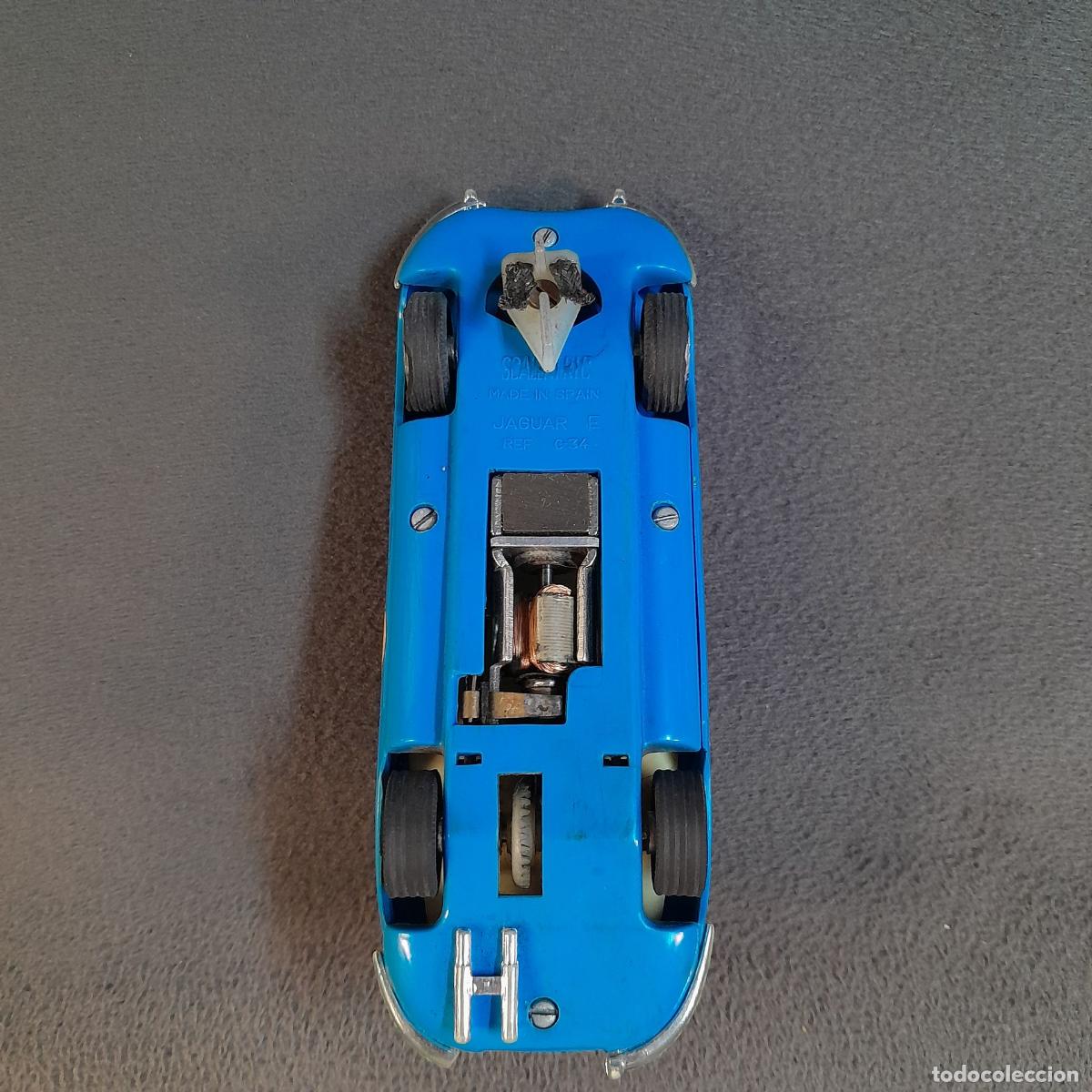 Scalextric: 249. COCHE SCALEXTRIC JAGUAR E REF. C-34 AZUL. EXIN. 1968 - Foto 6