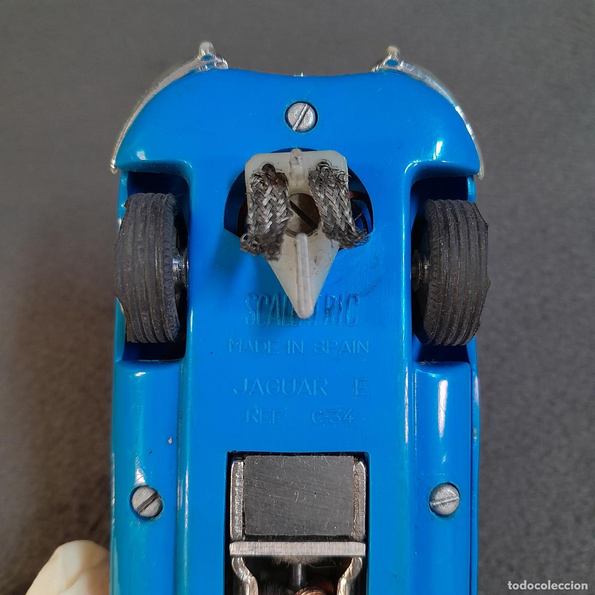 Scalextric: 249. COCHE SCALEXTRIC JAGUAR E REF. C-34 AZUL. EXIN. 1968 - Foto 7