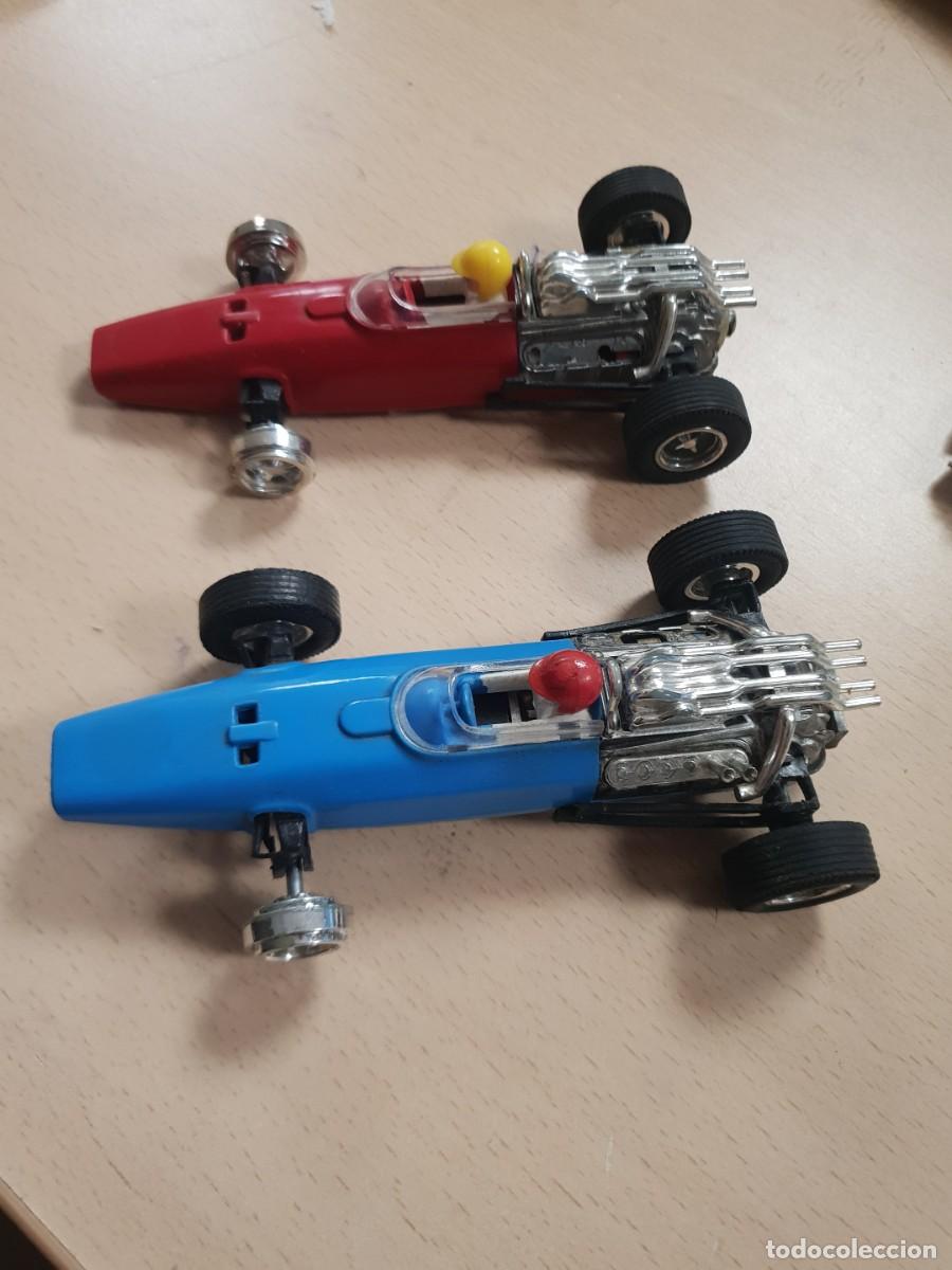 Scalextric: 2 Coches scalextric honda ref C-36 rojo azul - Foto 1