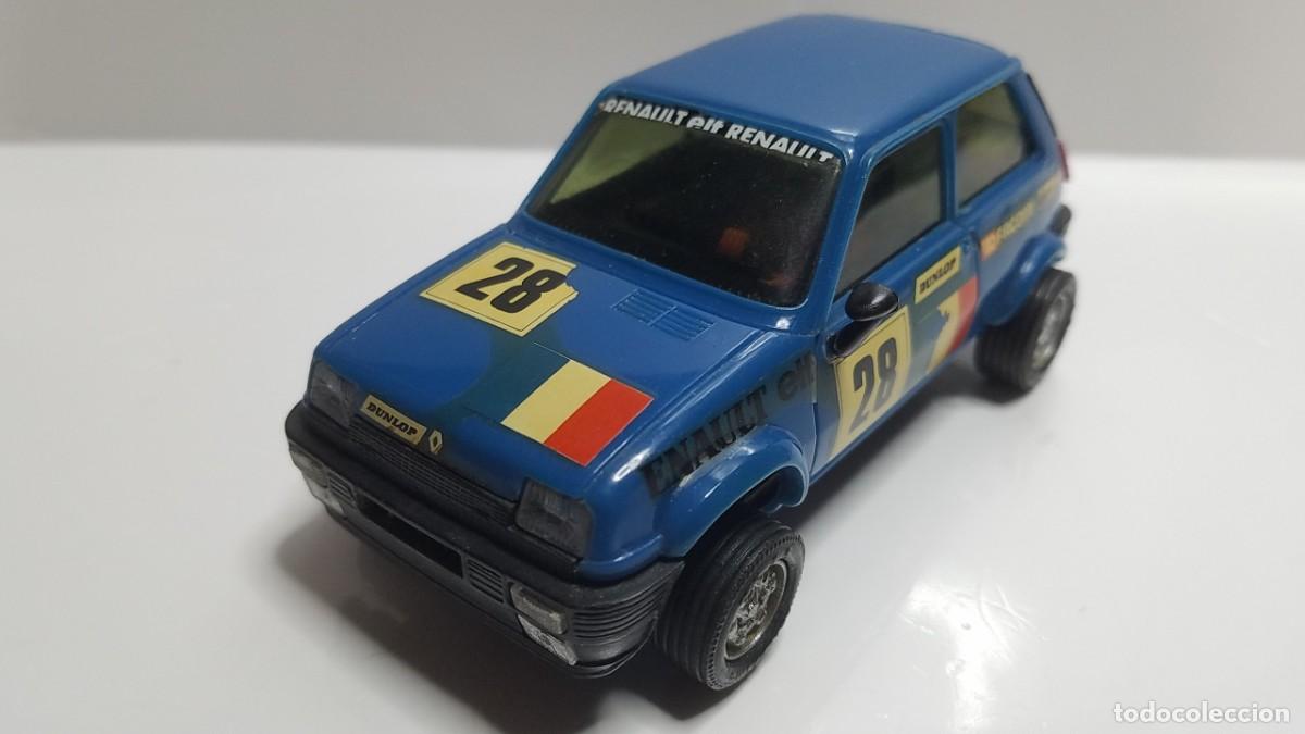 Scalextric: SLOT SCALEXTRIC EXIN RENAULT-5 AZUL