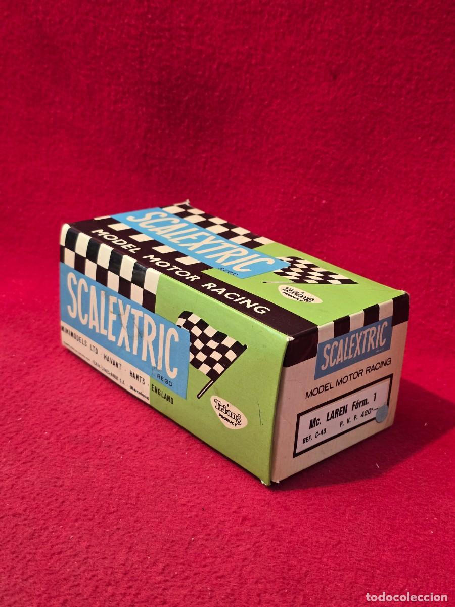 Scalextric: CAJA VACIA COCHE SCALEXTRIC Mc. LAREN FORMULA 1. REF. - C-43