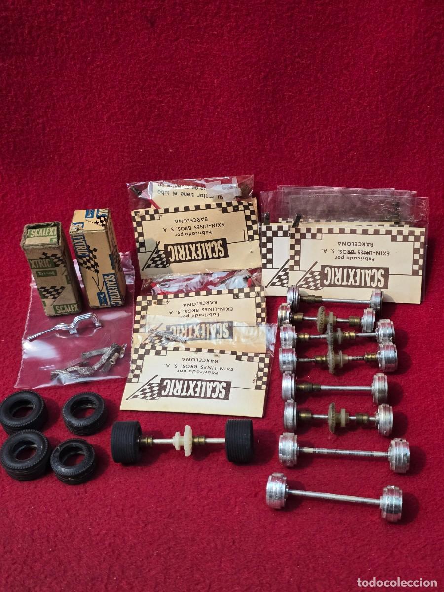 Scalextric: LOTE PIEZAS Y REPUESTOS DE SCALECTRIX