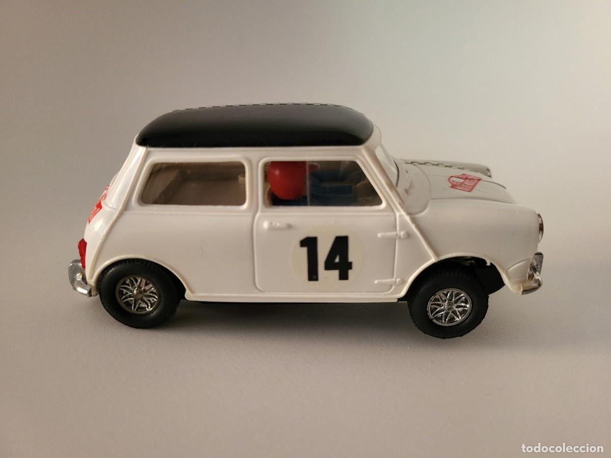 Scalextric: EXIN MINI COOPER BLANCO
