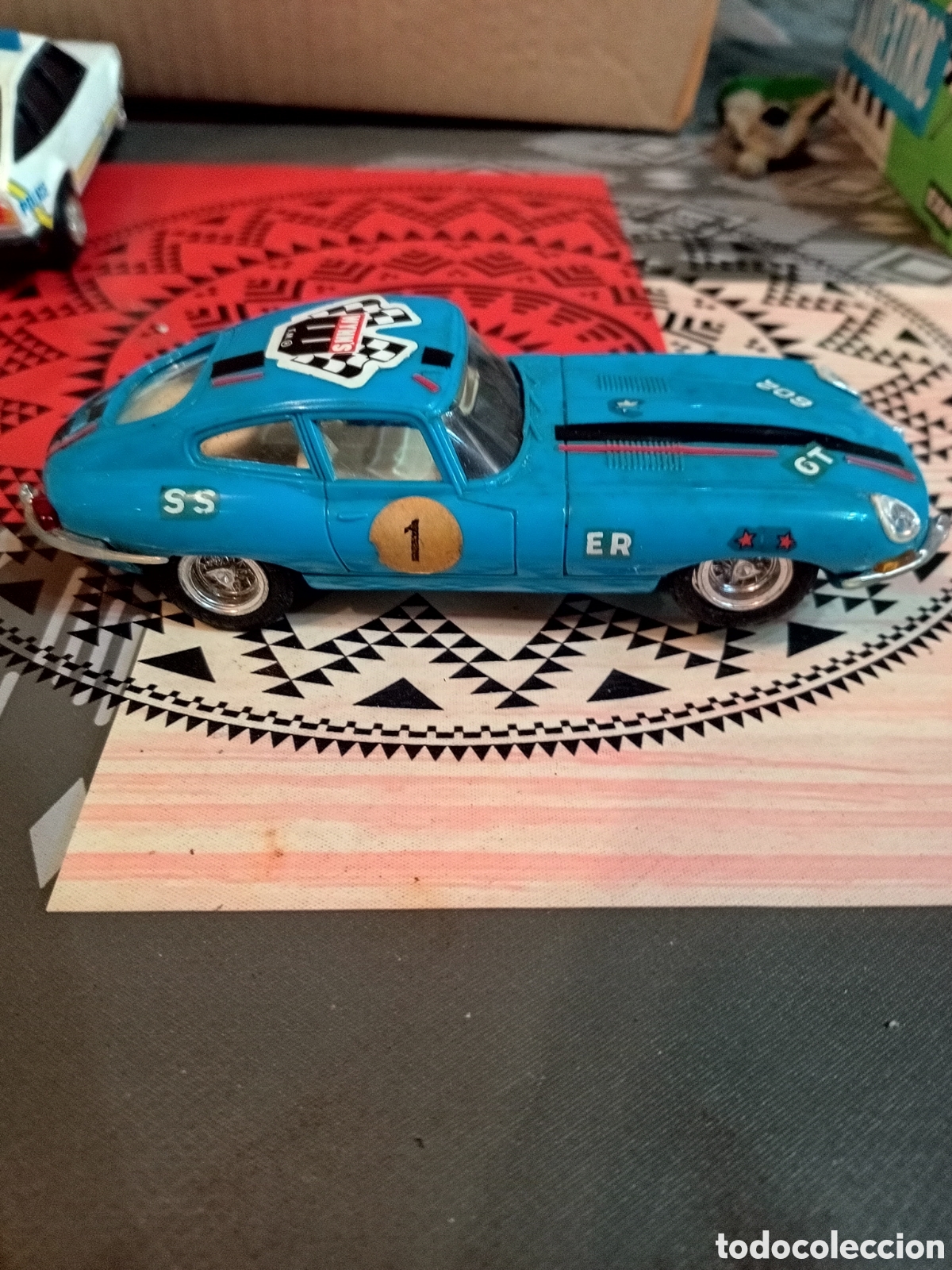 Scalextric: Scalextric Jaguar E. Referencia C-34 - Foto 1