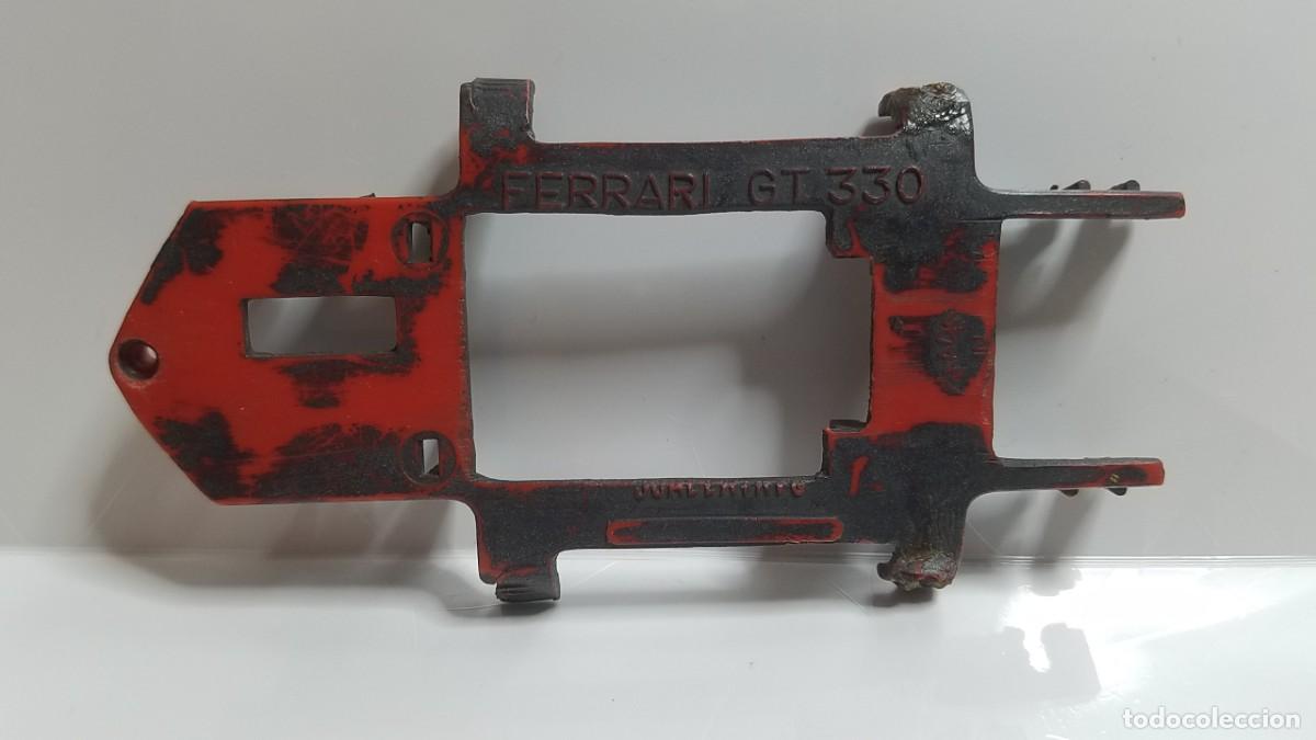 Scalextric: SLOT SCALEXTRIC EXIN DESGUACE CHASIS ROJO ALIGERADO FERRARI GT330 GT 330 REF. C-41