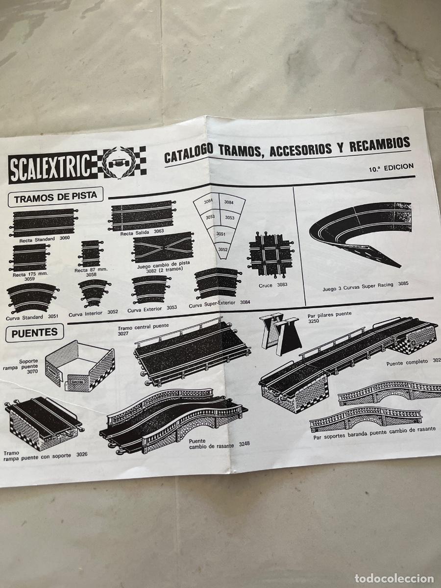 Scalextric: Antiguo cat&aacute;logo de Scalextric Exin. A&ntilde;o 1978