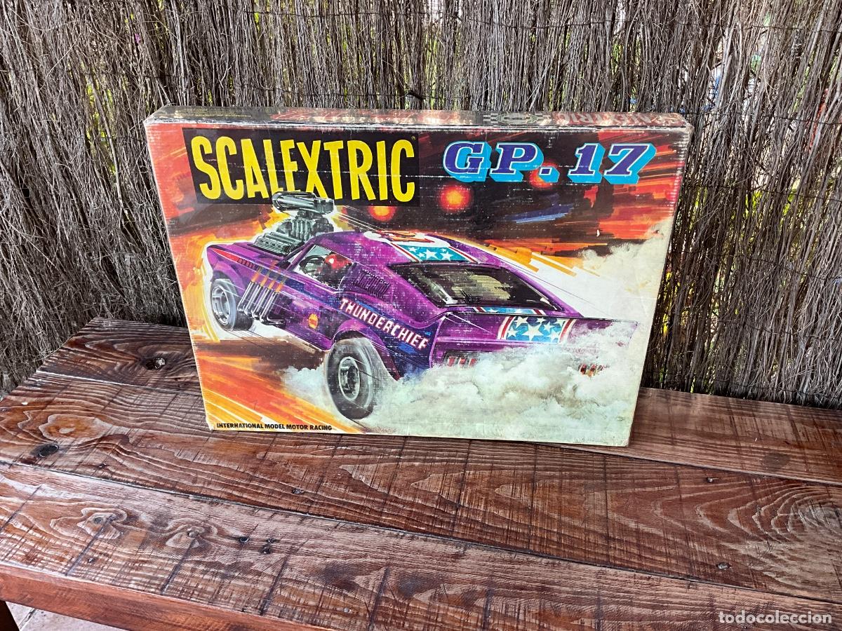Scalextric: SCALEXTRIC CIRCUITO GP 17 CAJA VAC&Iacute;A - ESTAN PROTEGIDAS CON PL&Aacute;STICO - DECORACION CAJAS SCALEXTRIC