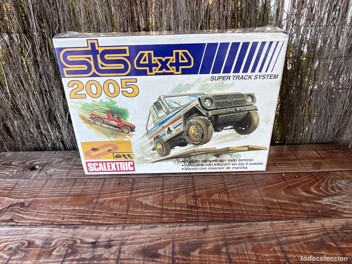 Scalextric: SCALEXTRIC CIRCUITO ATLAS 2005 STS 4x4-CAJA VAC&Iacute;A-ESTAN PROTEGIDA CON PL&Aacute;STICO-DECORACION SCALEXTRIC