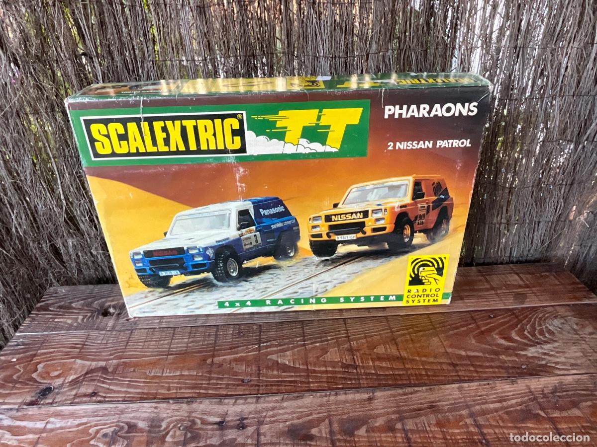 Scalextric: SCALEXTRIC CIRCUITO TT 4X4 RACING SYSTEM - CAJA VAC&Iacute;A - ESTA CON USO Y FALTAS - MIRAR FOTOS