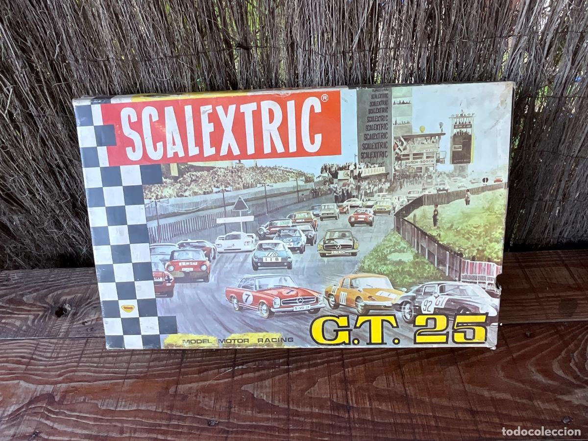 Scalextric: SCALEXTRIC CIRCUITO GT 25 MODEL MOTOR RACING - CAJA VAC&Iacute;A - ESTA CON USO Y FALTAS - MIRAR FOTOS