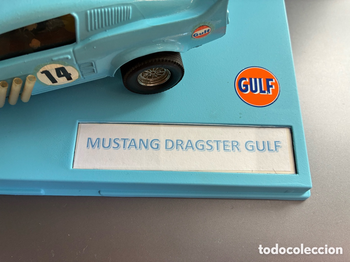 Scalextric: Mustang dragster Gulf transformaci&oacute;n - Foto 3