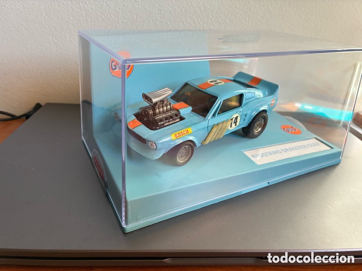 Scalextric: Mustang dragster Gulf transformaci&oacute;n - Foto 7