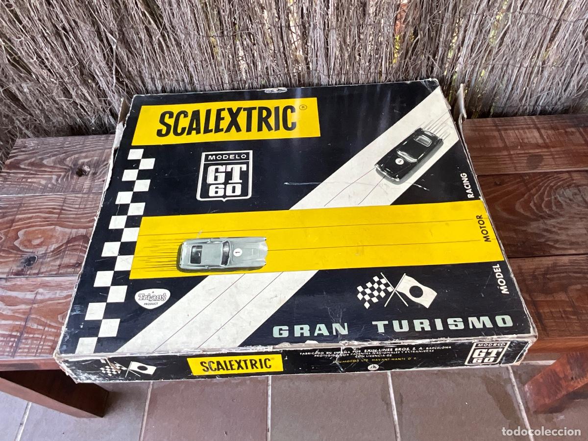 Scalextric: SCALEXTRIC CIRCUITO GT 60 GRAN TURISMO TRI-ANG - CAJA SIN COCHES-ESTA CON USO Y FALTAS - MIRAR FOTOS