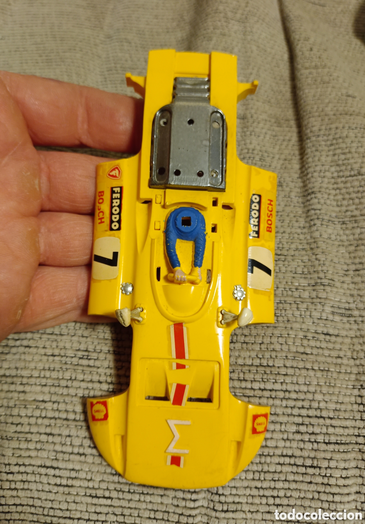 Scalextric: Carroceria sigma amarilla scalextric exin