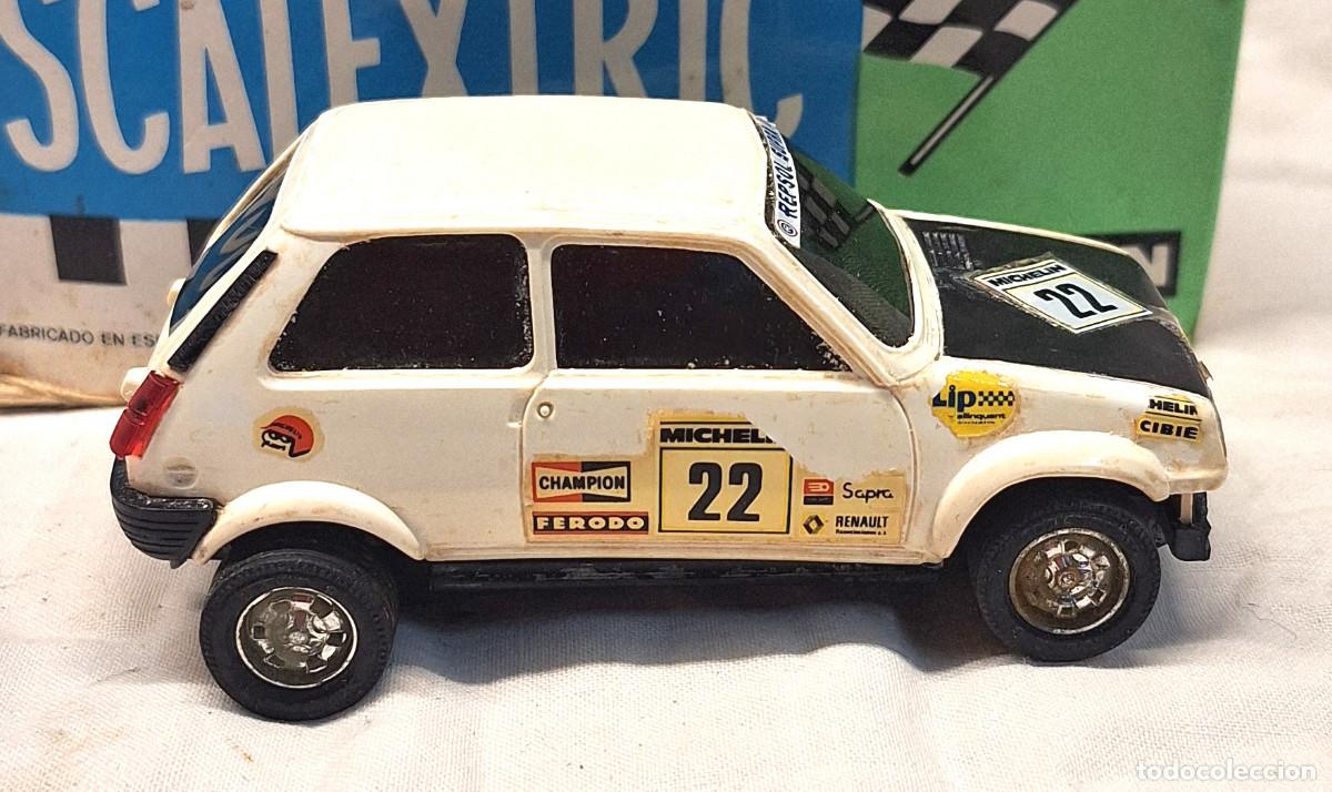 Scalextric: Renault 5 Copa Turbo Blanco de Exin Ref 4058 - Foto 2