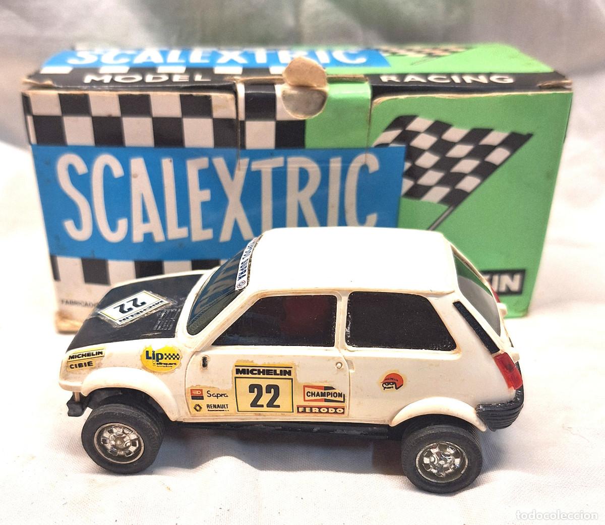 Scalextric: Renault 5 Copa Turbo Blanco de Exin Ref 4058 - Foto 4